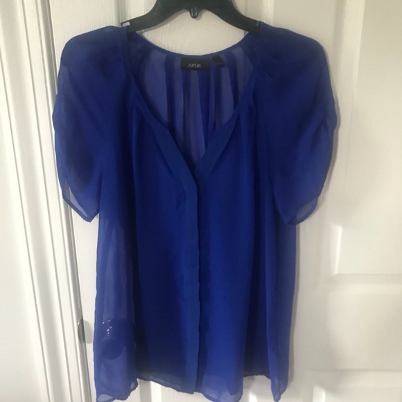 Blue blouse - Picture 1 of 2